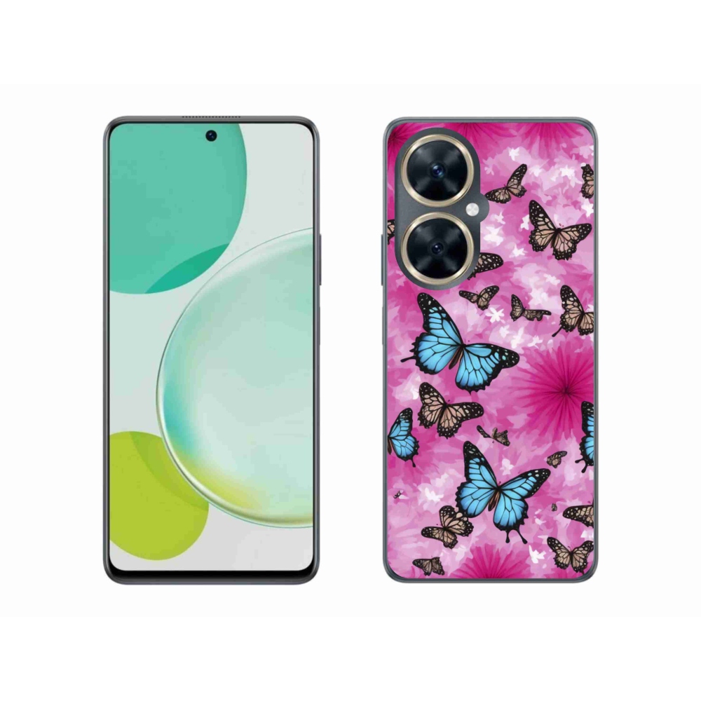 Gél borítás mmCase a Huawei Nova 11i készülékhez - pillangókert