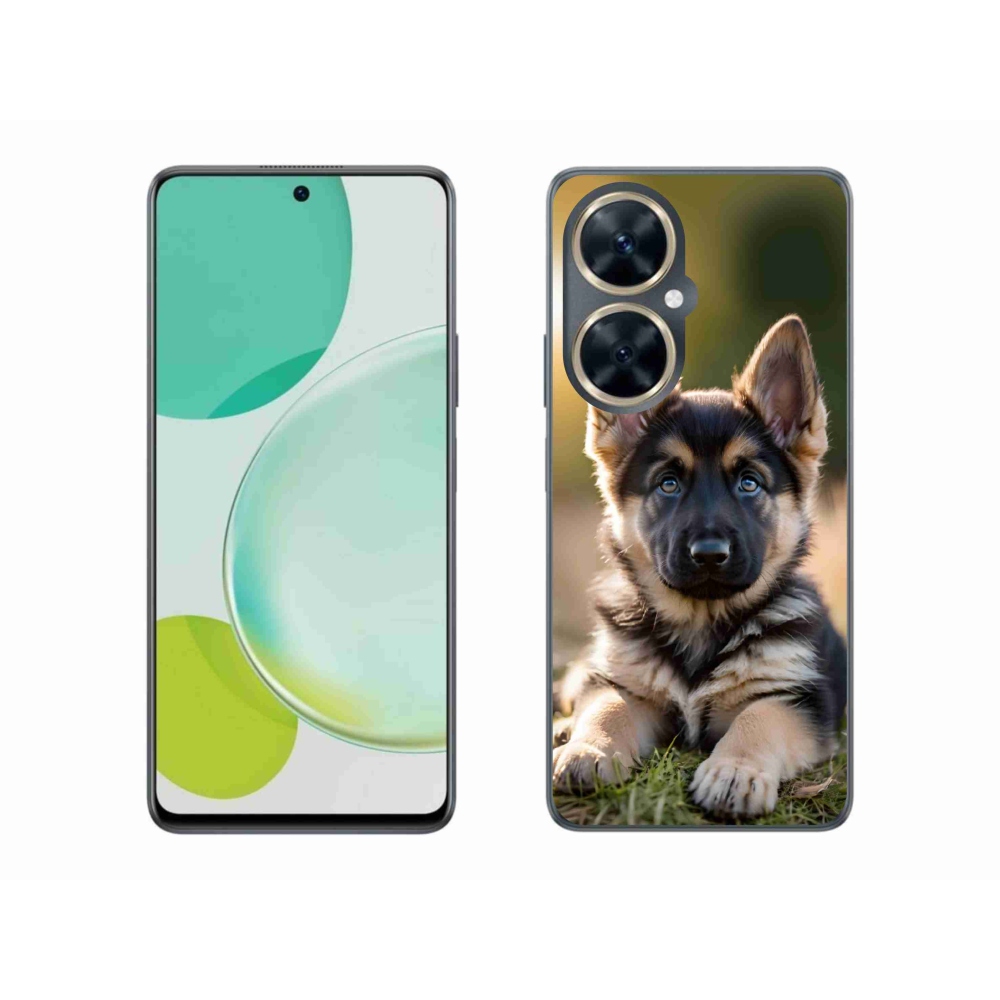 Gél borítás mmCase a Huawei Nova 11i készülékhez - Német juhászkutya a természetben