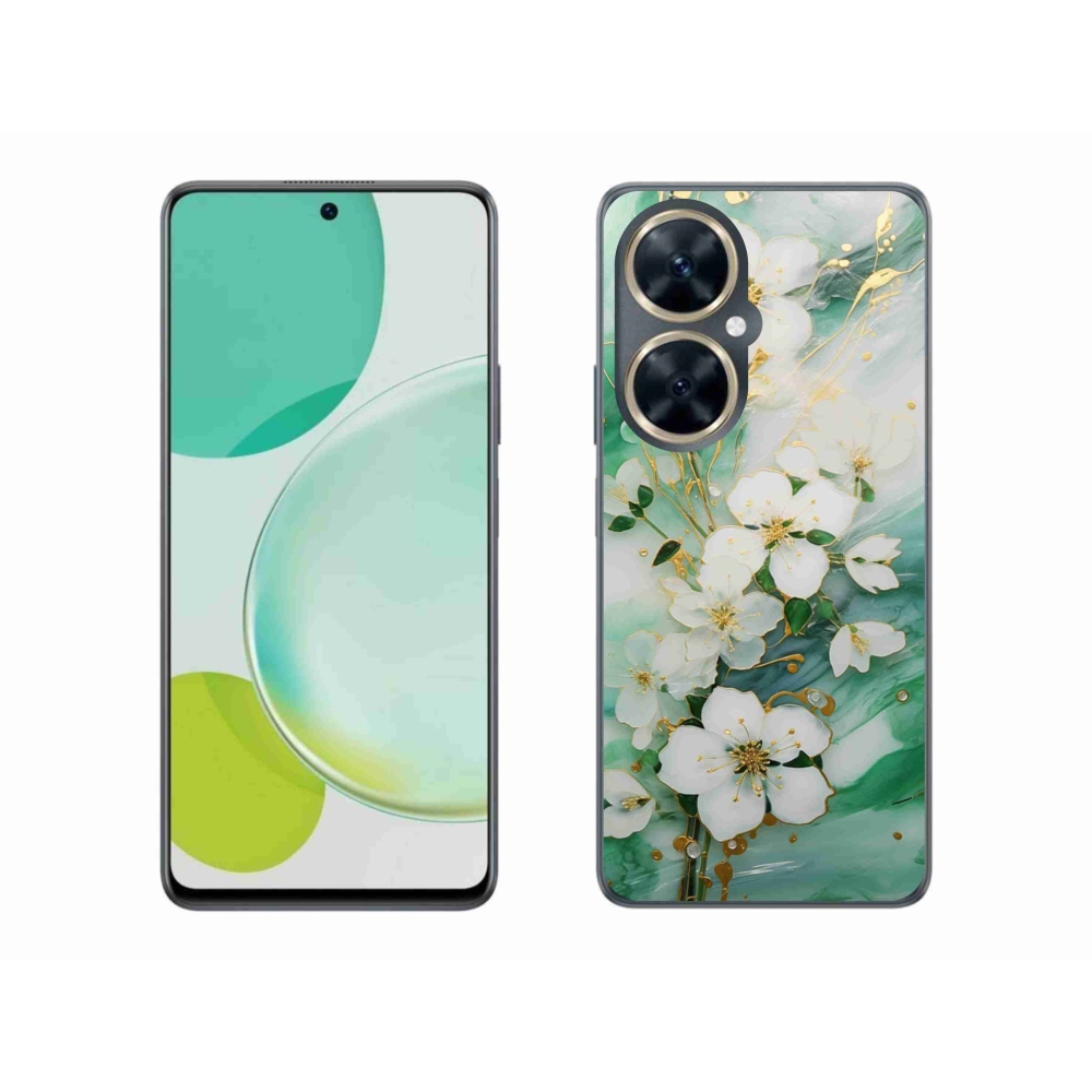 Gél borító mmCase a Huawei Nova 11i készülékhez - finom virágok