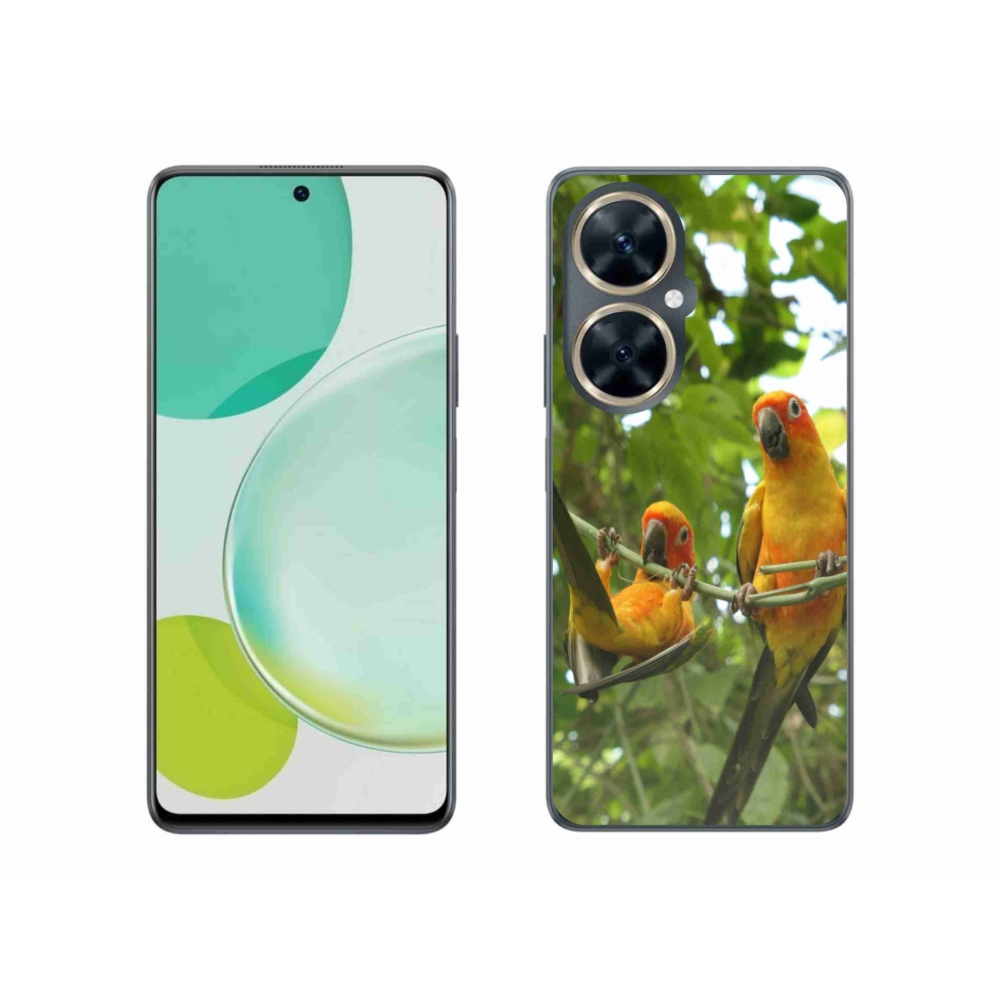 Gél borító mmCase a Huawei Nova 11i - papagájok aratingy