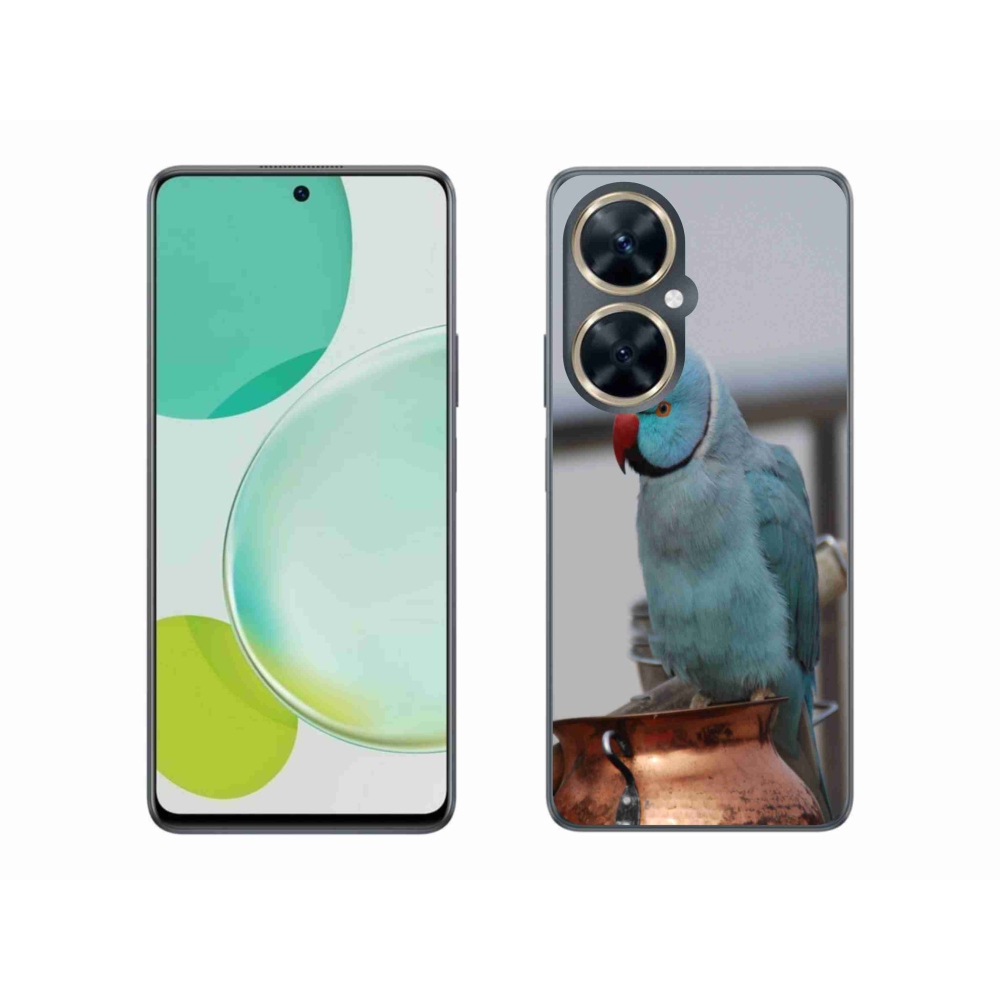 Gél borítás mmCase a Huawei Nova 11i készülékhez - papagáj alexander kék