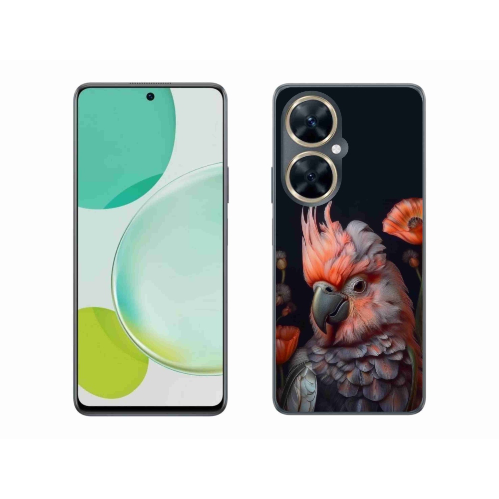 Gél borító mmCase a Huawei Nova 11i - papagáj kakadu színekben
