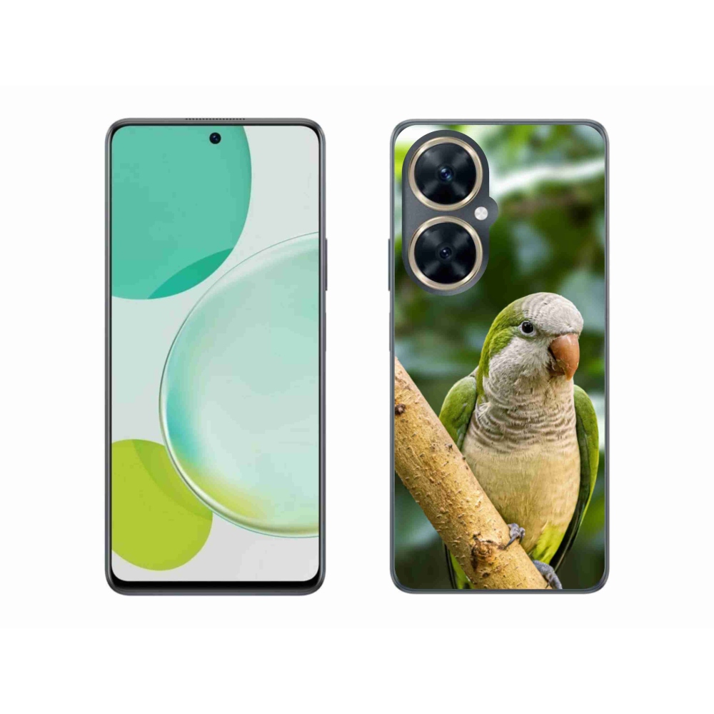 Gél borító mmCase a Huawei Nova 11i készülékhez - papagáj szerzetes