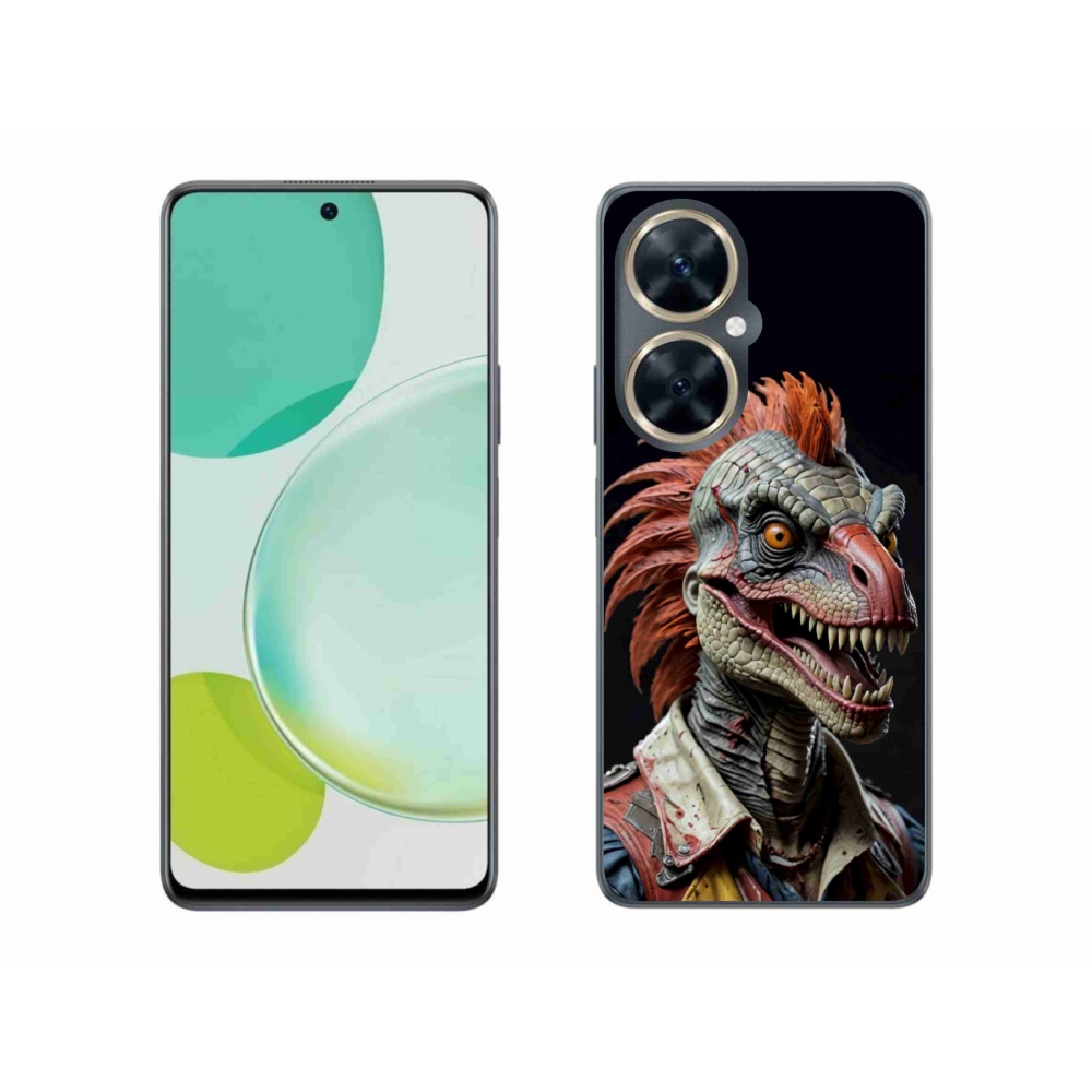 mmCase gél tok a Huawei Nova 11i-hez – punk dinoszaurusz