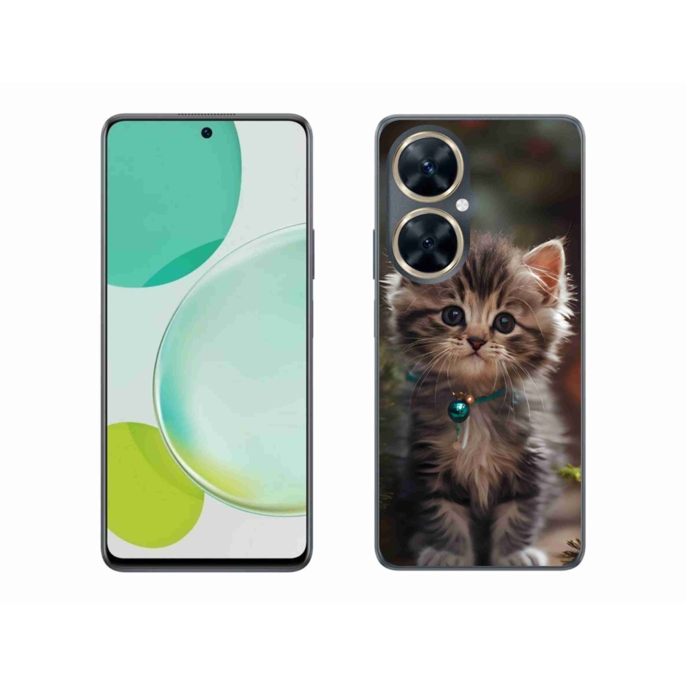 Gél borító mmCase a Huawei Nova 11i készülékhez - aranyos cica 11