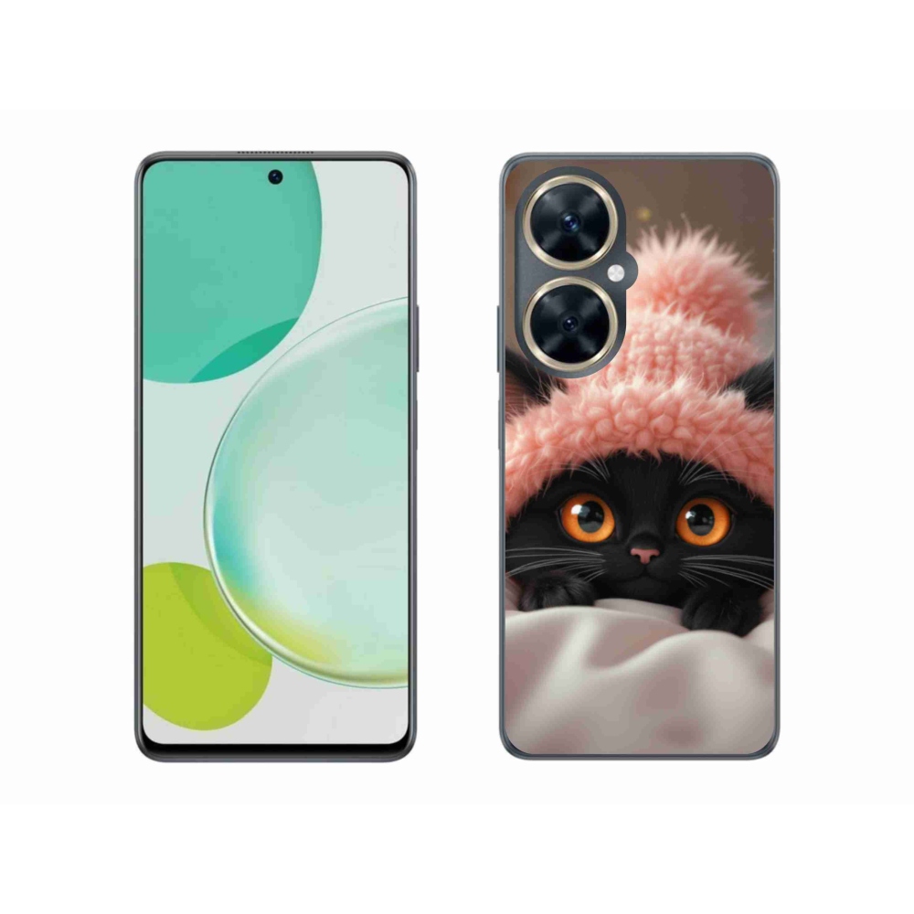 Gél borító mmCase a Huawei Nova 11i készülékhez - aranyos cica 7