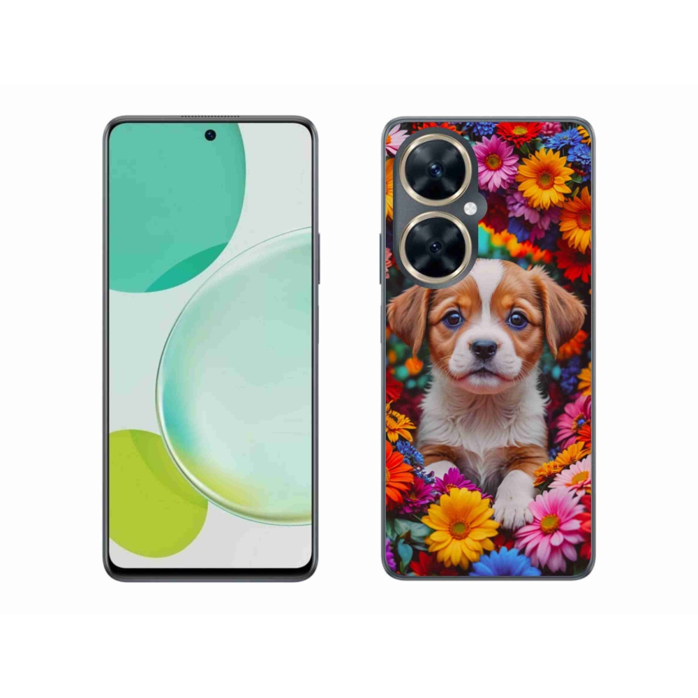 Gél borítás mmCase a Huawei Nova 11i készülékhez - aranyos kiskutya