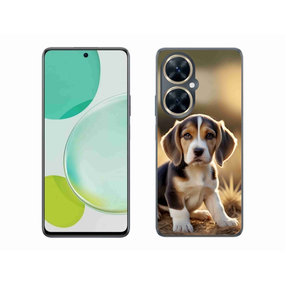 Gél borító mmCase a Huawei Nova 11i készülékhez - aranyos beagle