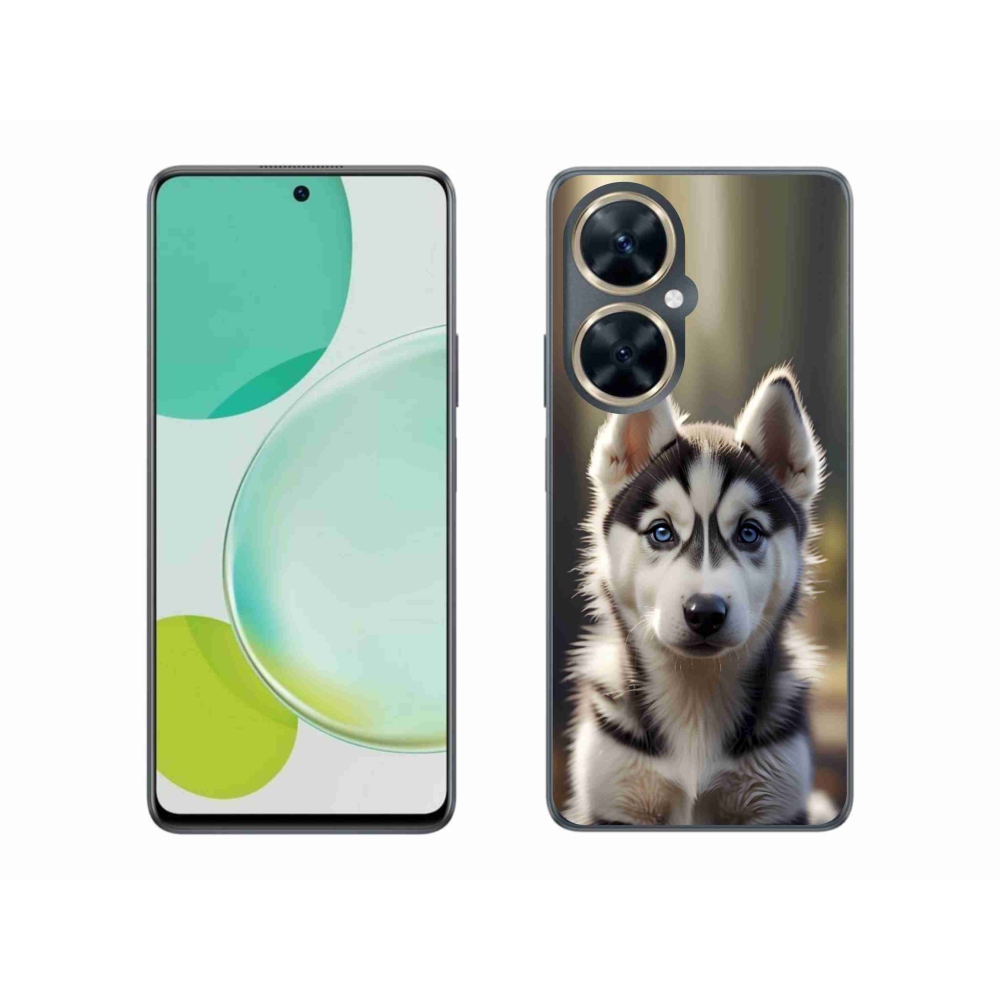 Gél borítás mmCase a Huawei Nova 11i készülékhez - aranyos szibériai husky