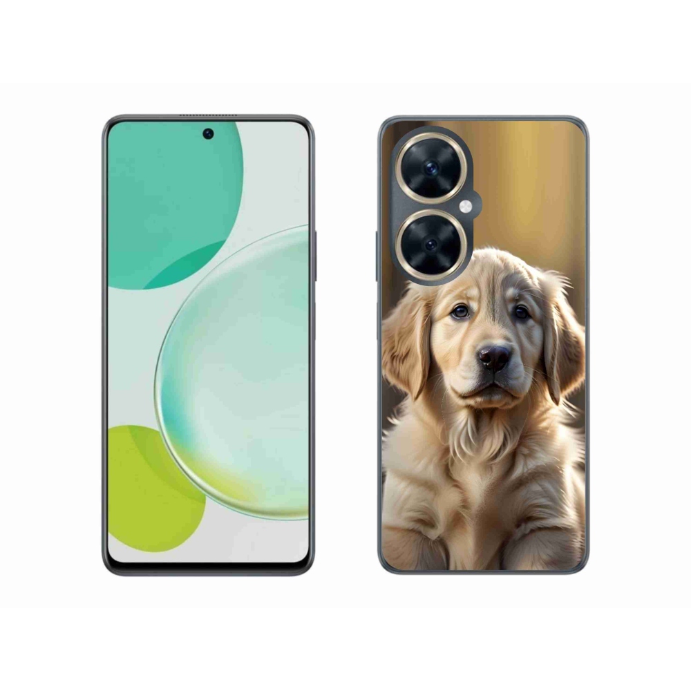 Gél borítás mmCase a Huawei Nova 11i készülékhez - aranyos arany retriever