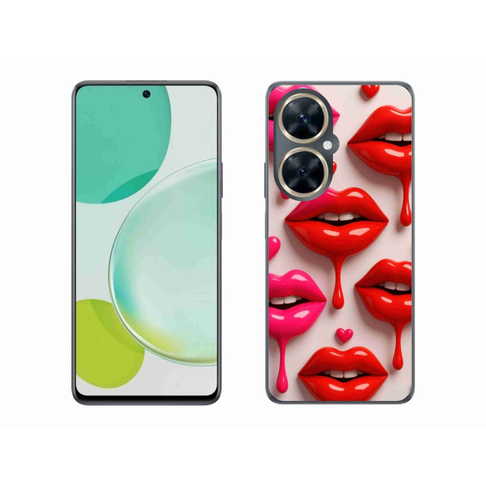 Gél borítás mmCase a Huawei Nova 11i készülékhez - ajkak 2