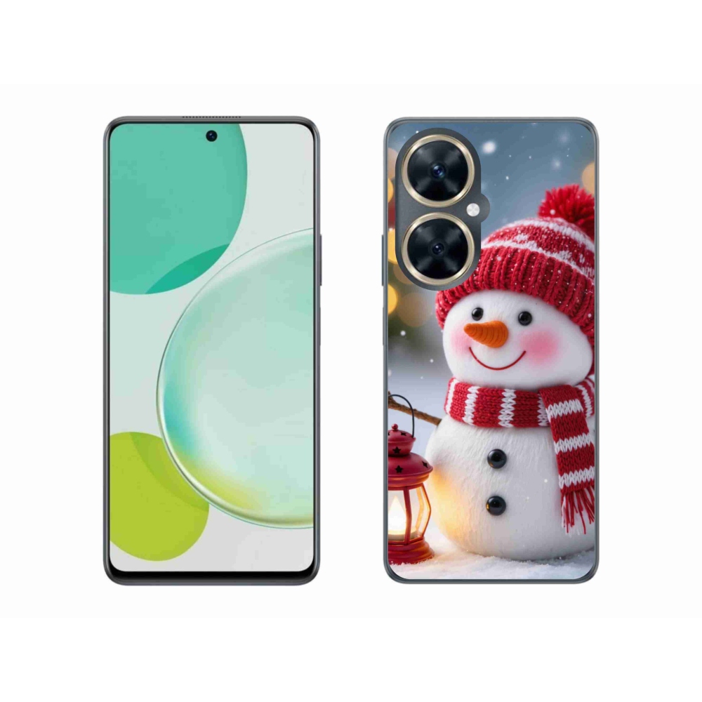 Gél borítás mmCase a Huawei Nova 11i készülékhez - hóember 2