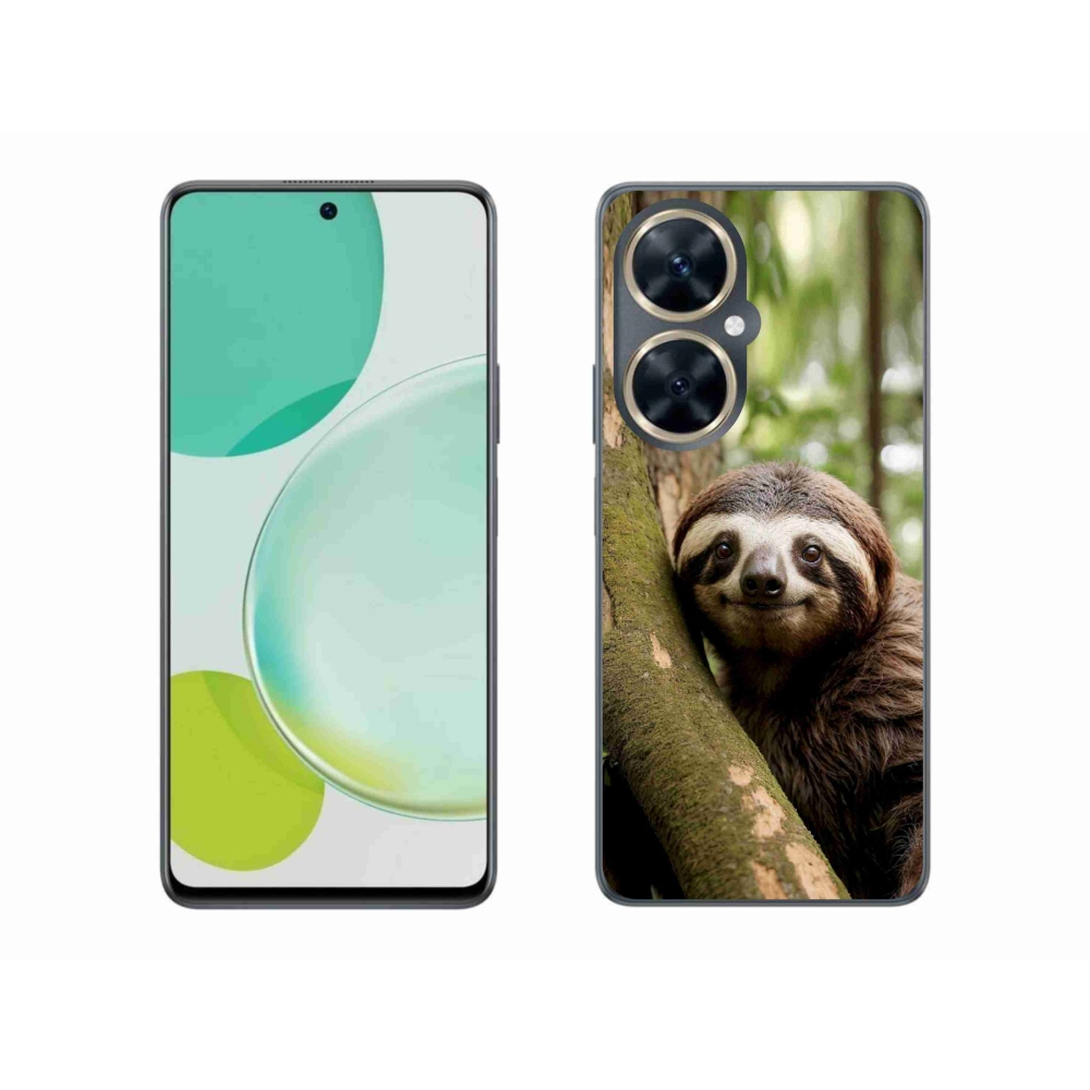 mmCase gél tok a Huawei Nova 11i-hez – mosolygós lajhár