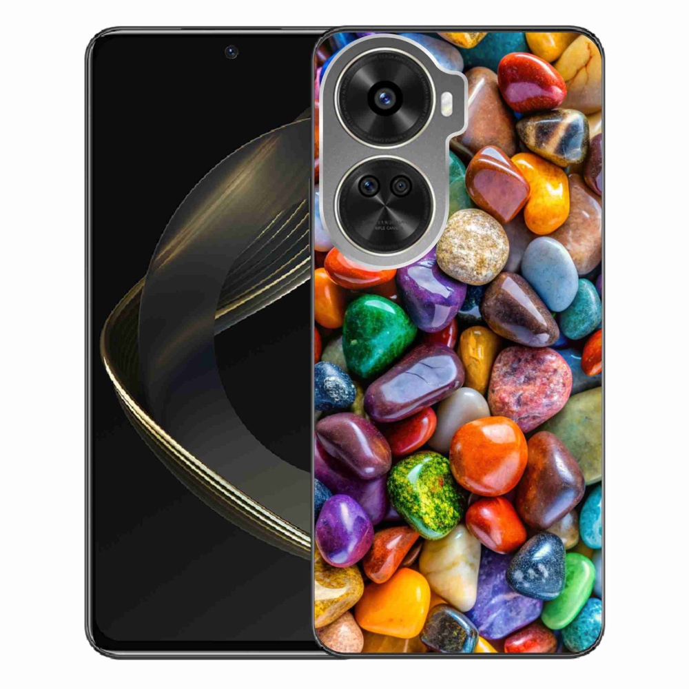 Gél borítás mmCase a Huawei Nova 12 SE-hez - színes strasszkövek