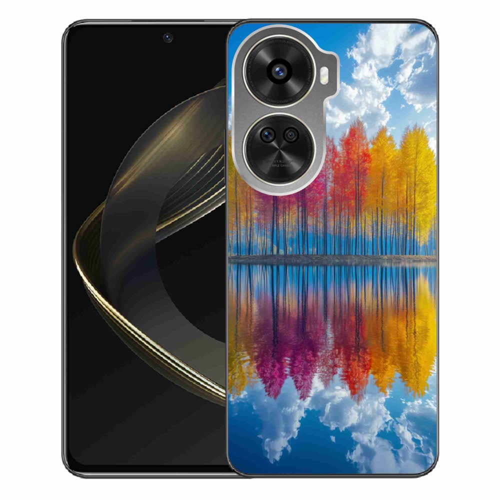 Gél borítás mmCase a Huawei Nova 12 SE számára - színes fák