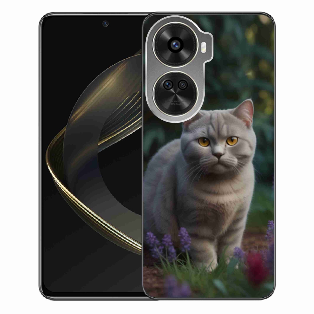 Gél borítás mmCase a Huawei Nova 12 SE-hez - brit macska