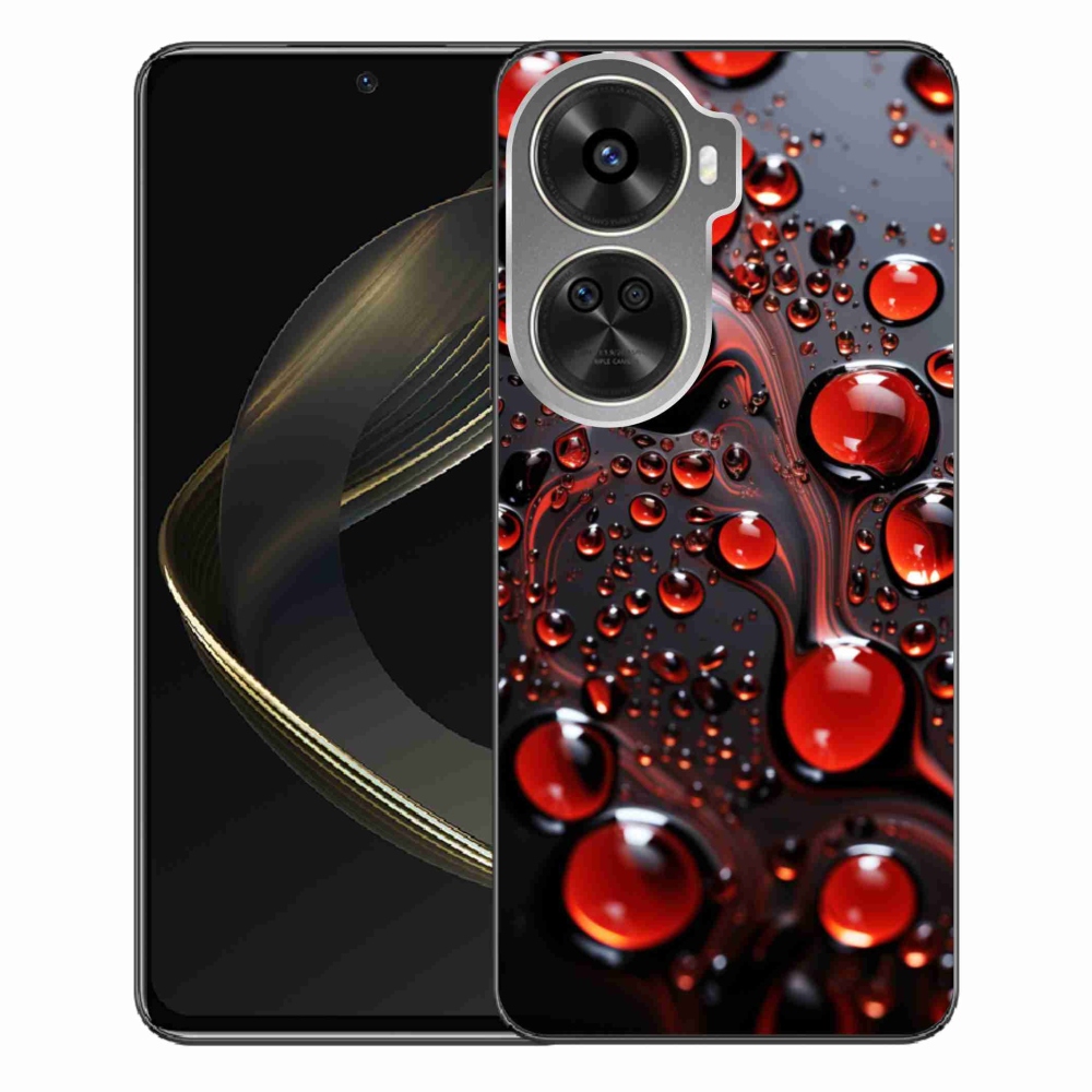 Zselés borítás mmCase a Huawei Nova 12 SE-hez - piros csepp 2