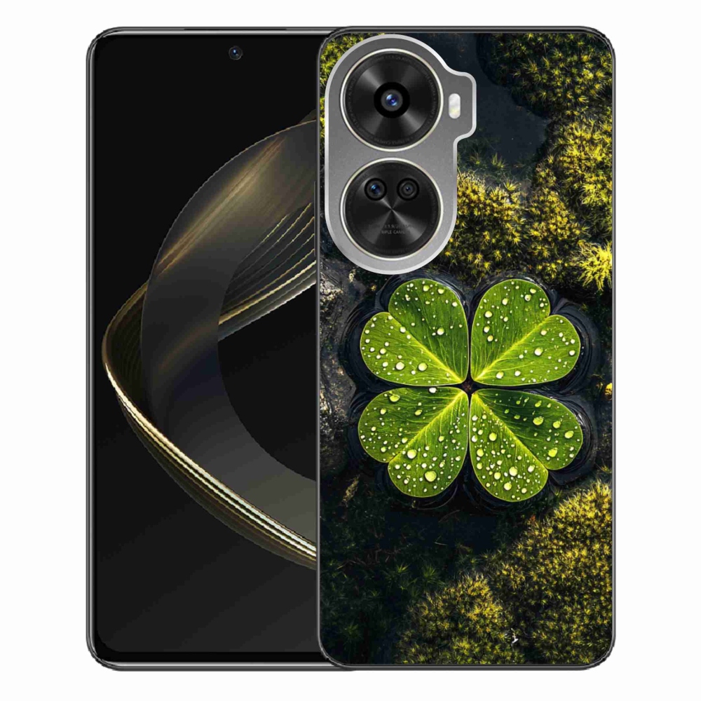 Gél borítás mmCase a Huawei Nova 12 SE-hez - négylevelű lóhere