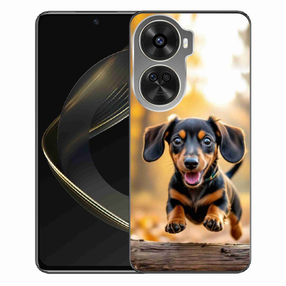 Gél borítás mmCase a Huawei Nova 12 SE számára - tacskó 2