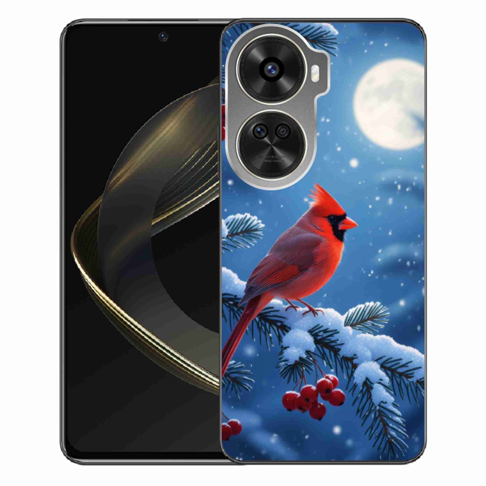 Gél borítás mmCase a Huawei Nova 12 SE-hez - kardinálpiros színű