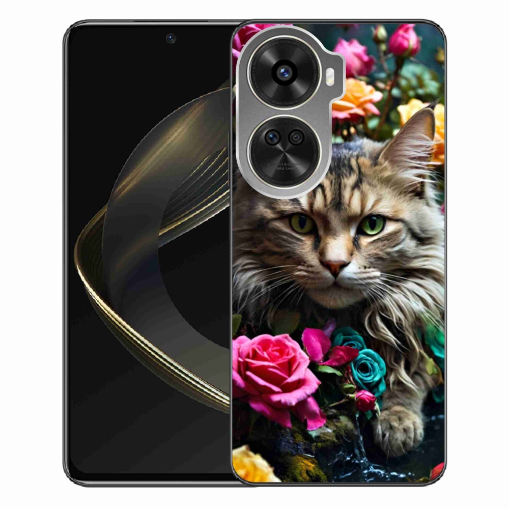 Gél borítás mmCase a Huawei Nova 12 SE-hez - macskaszem nézet 2
