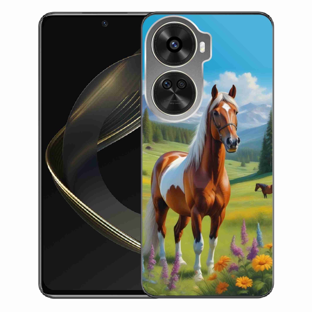 Zselés borítás mmCase a Huawei Nova 12 SE-hez - ló a réten