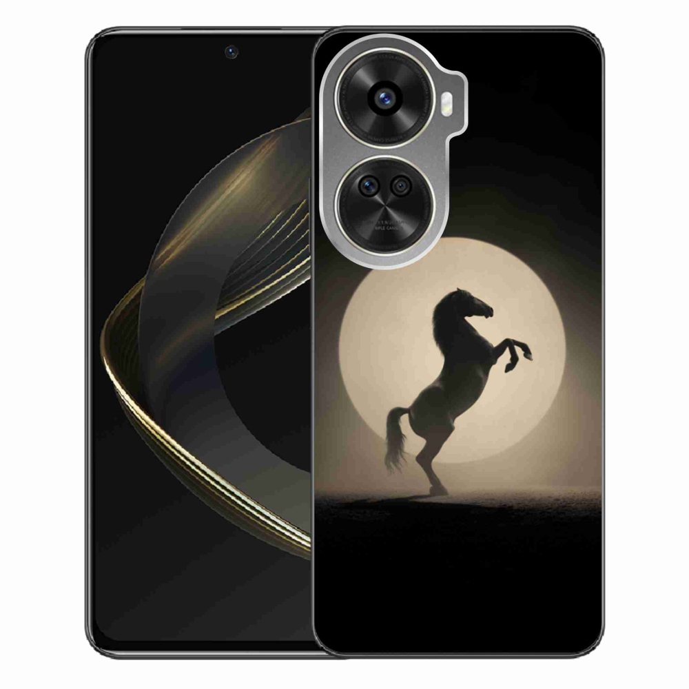 Gél borítás mmCase a Huawei Nova 12 SE számára - ló sziluettben