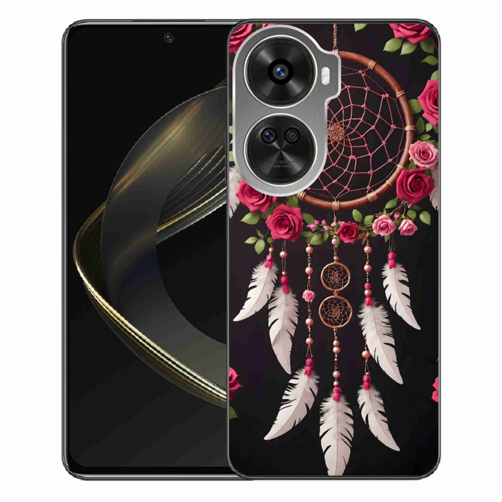 Gél borítás mmCase a Huawei Nova 12 SE-hez - álomfogó rózsákkal