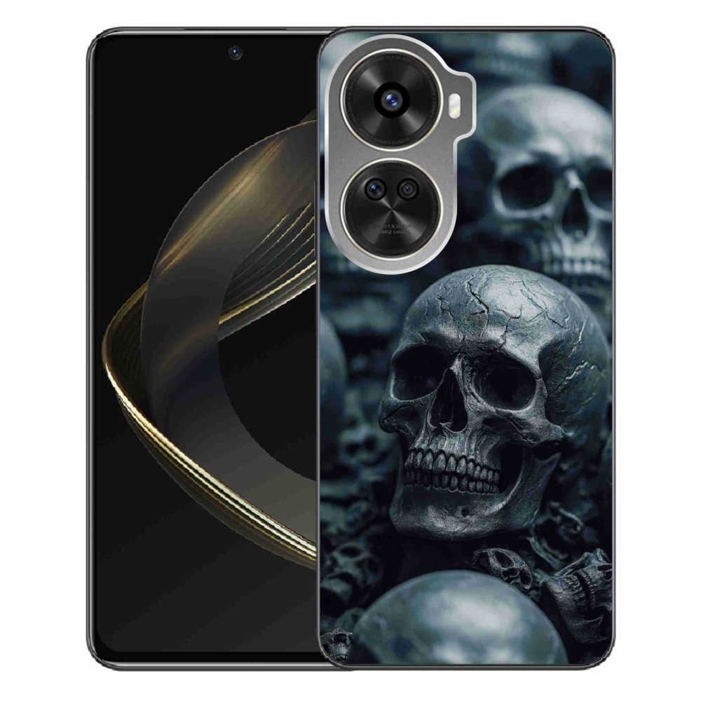 Zselés borítás mmCase a Huawei Nova 12 SE-hez - koponya 2