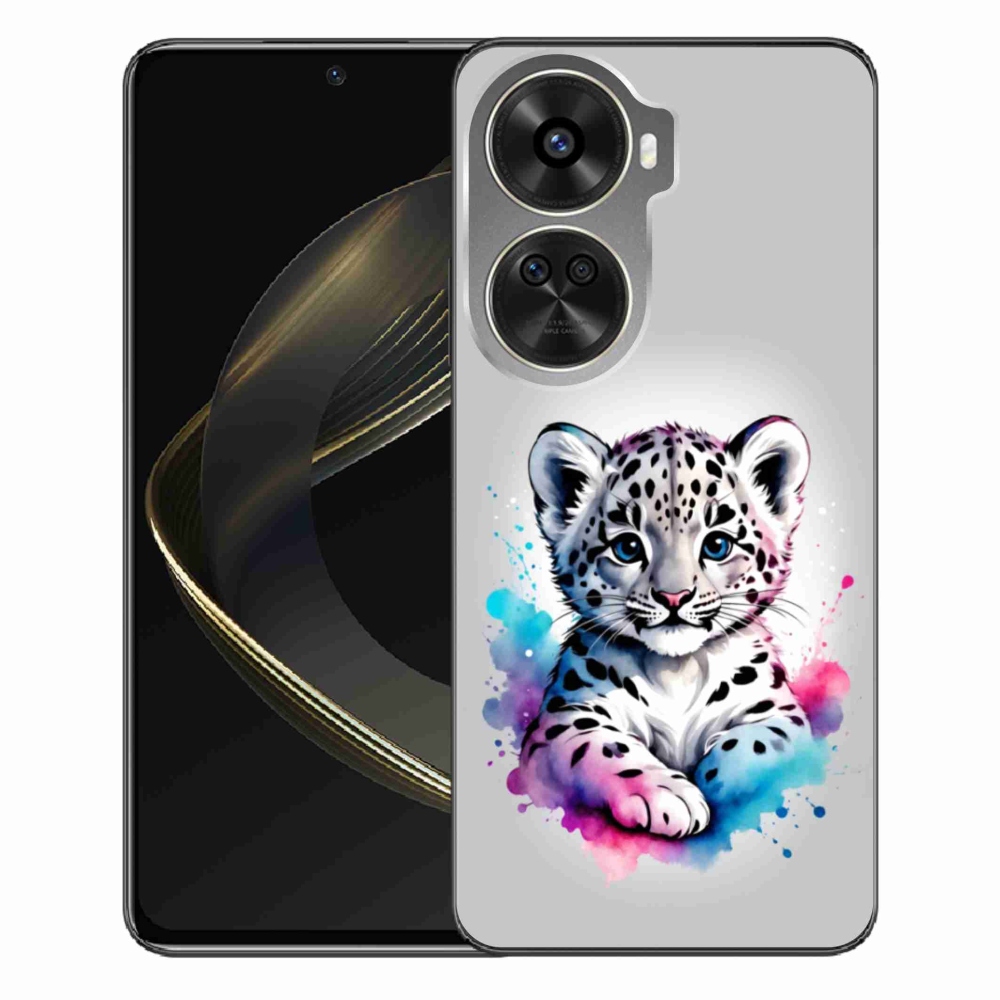 Gél borítás mmCase a Huawei Nova 12 SE-hez - leopárd kölyök