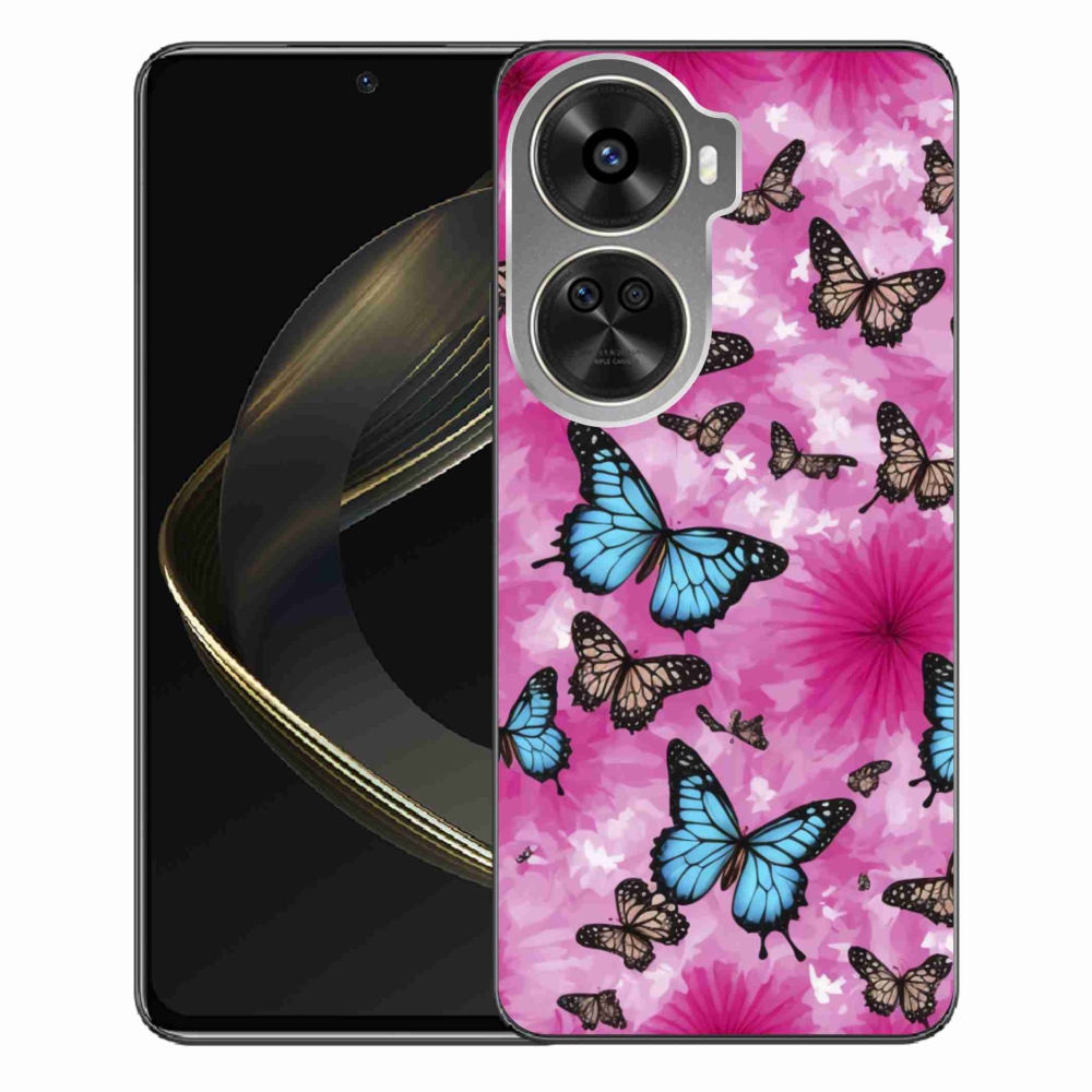 Gél borítás mmCase a Huawei Nova 12 SE-hez - pillangókert
