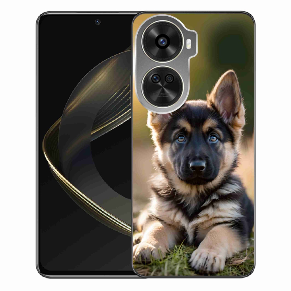 Gél borítás mmCase a Huawei Nova 12 SE-hez - Német juhászkutya a természetben