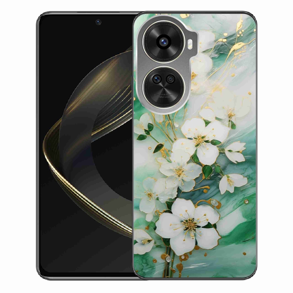 Gél borító mmCase a Huawei Nova 12 SE-hez - finom virágok