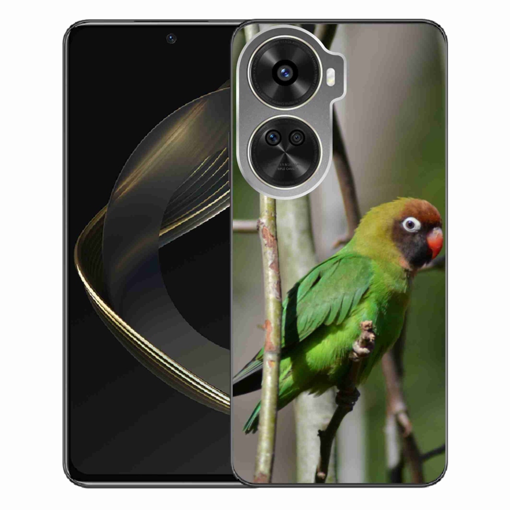 Gél borítás mmCase a Huawei Nova 12 SE számára - papagáj agapornis