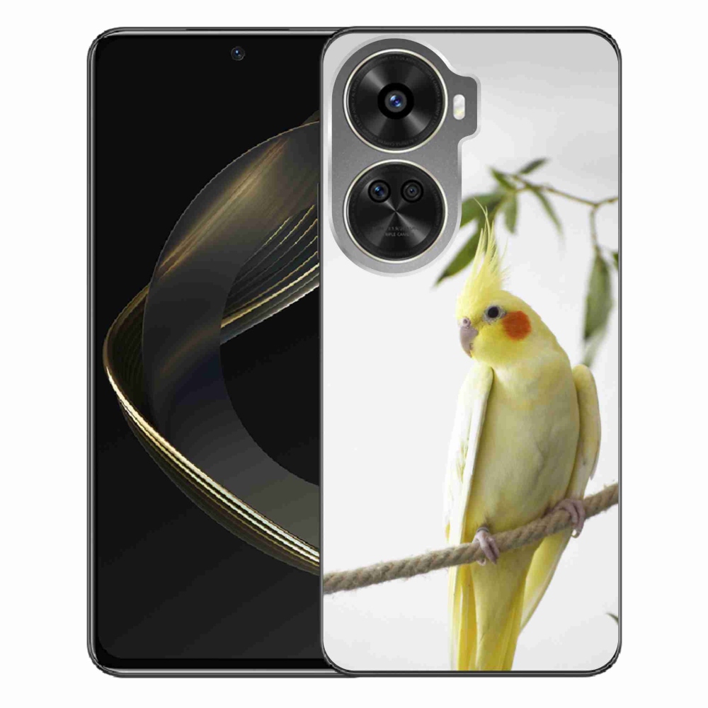 Gél borítás mmCase a Huawei Nova 12 SE-hez - papagáj korela chocholatá
