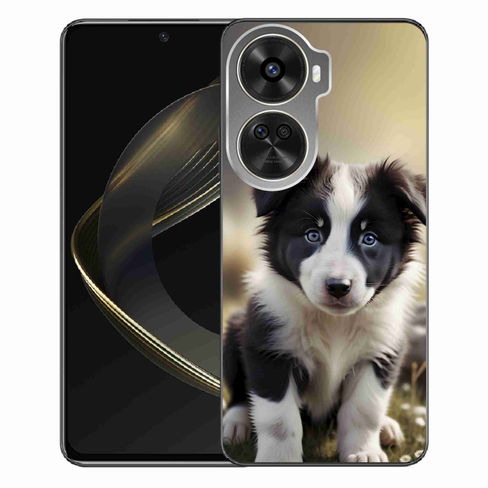 Gél borító mmCase a Huawei Nova 12 SE-hez - aranyos border collie
