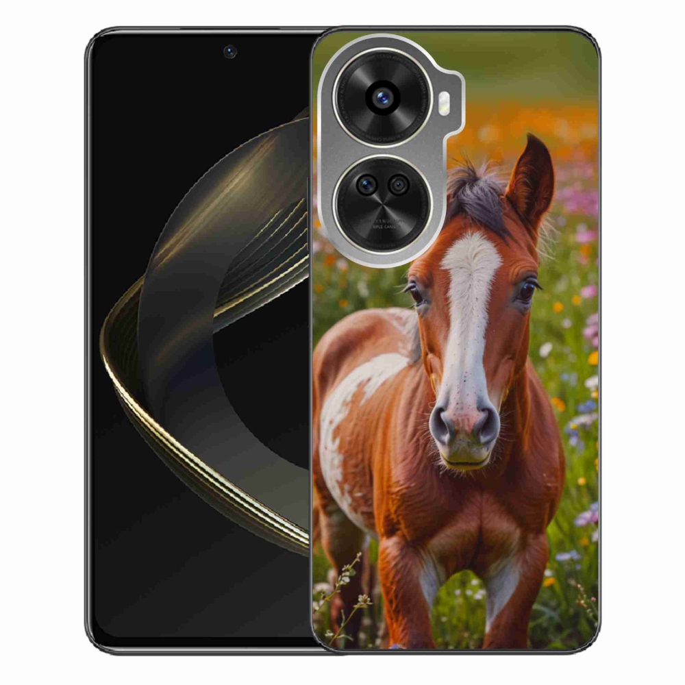Gél borítás mmCase a Huawei Nova 12 SE számára - aranyos csikó