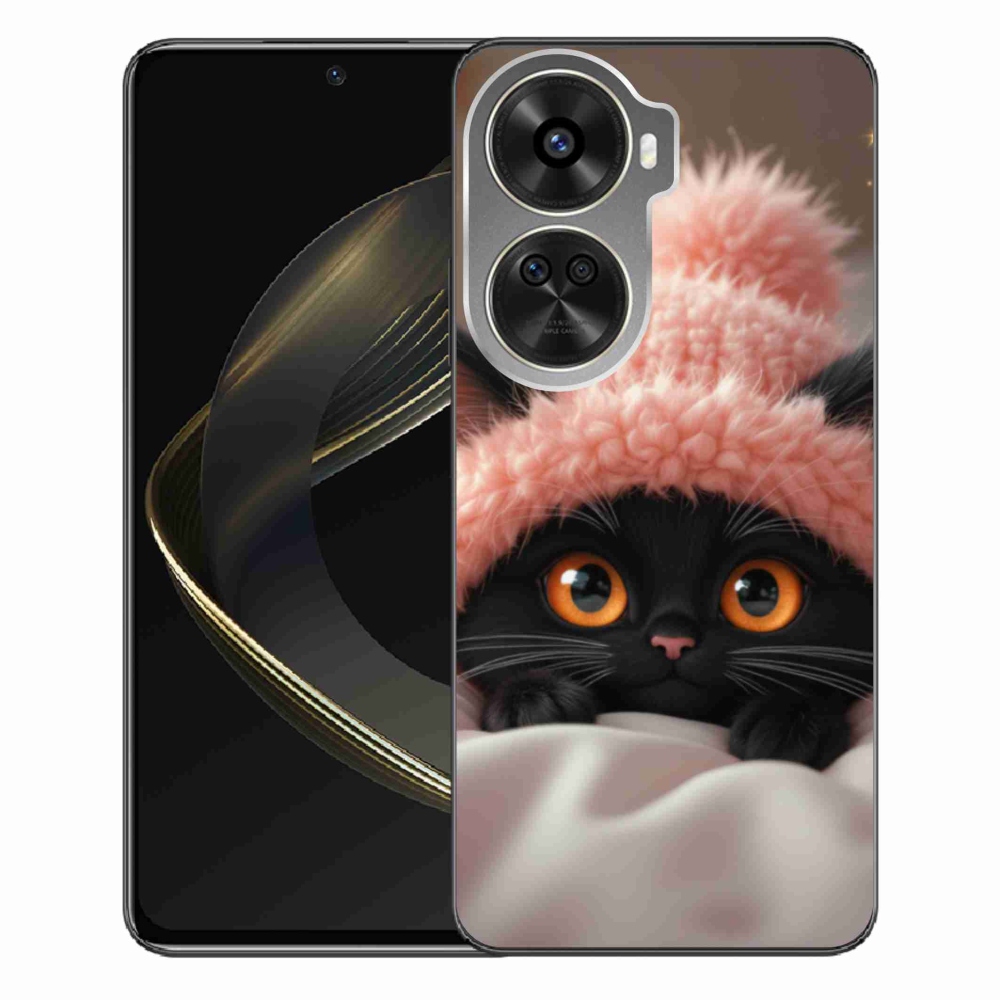 Gél borítás mmCase a Huawei Nova 12 SE számára - aranyos cica 7