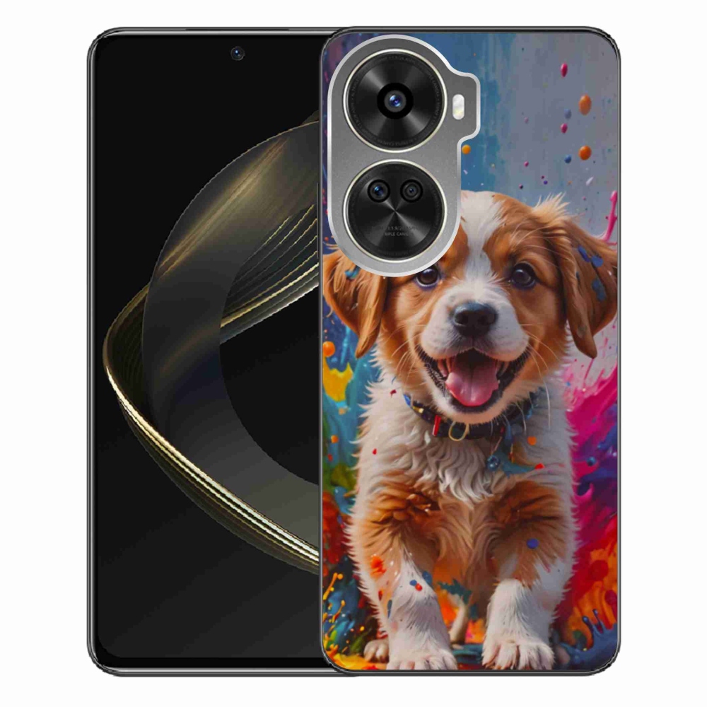 Gél borítás mmCase a Huawei Nova 12 SE számára - aranyos kiskutya 3