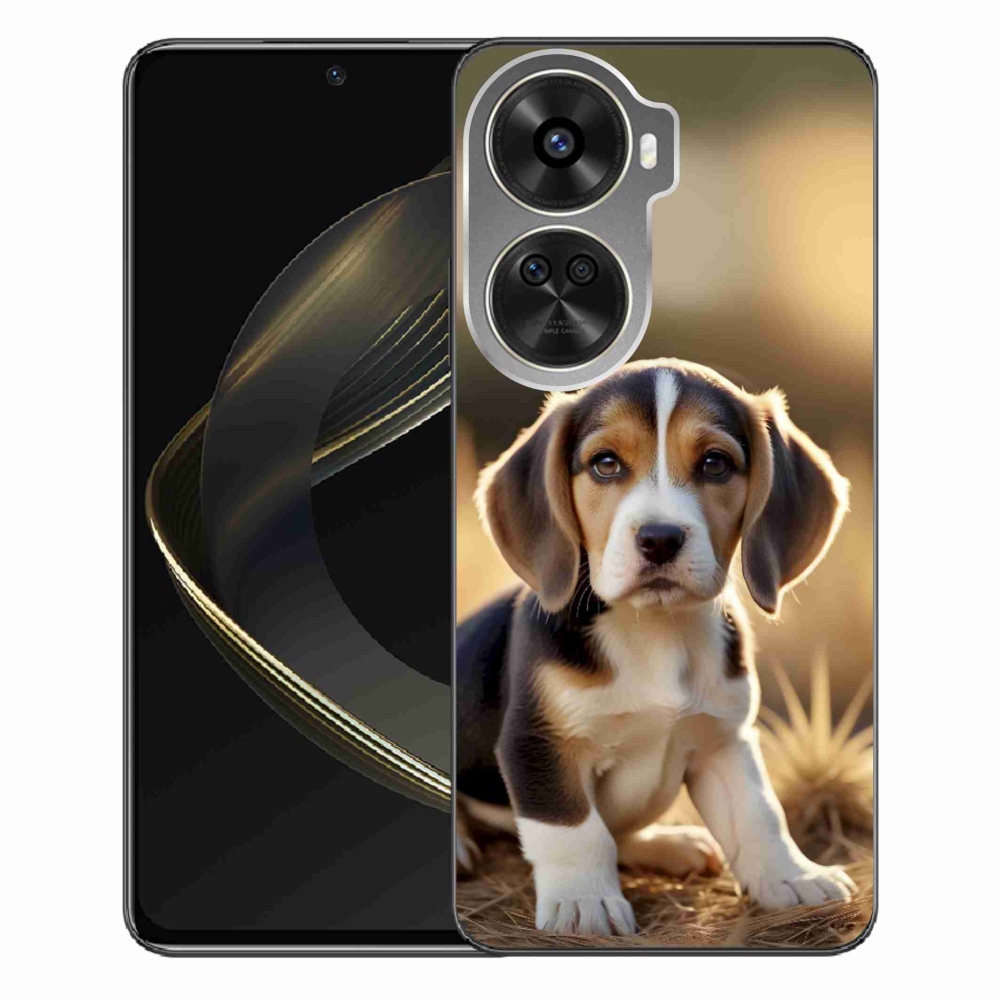 Gél borítás mmCase a Huawei Nova 12 SE számára - aranyos beagle