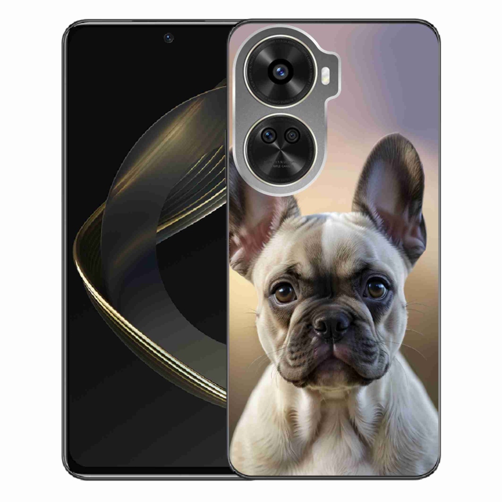 Gél borítás mmCase a Huawei Nova 12 SE számára - aranyos francia bulldog
