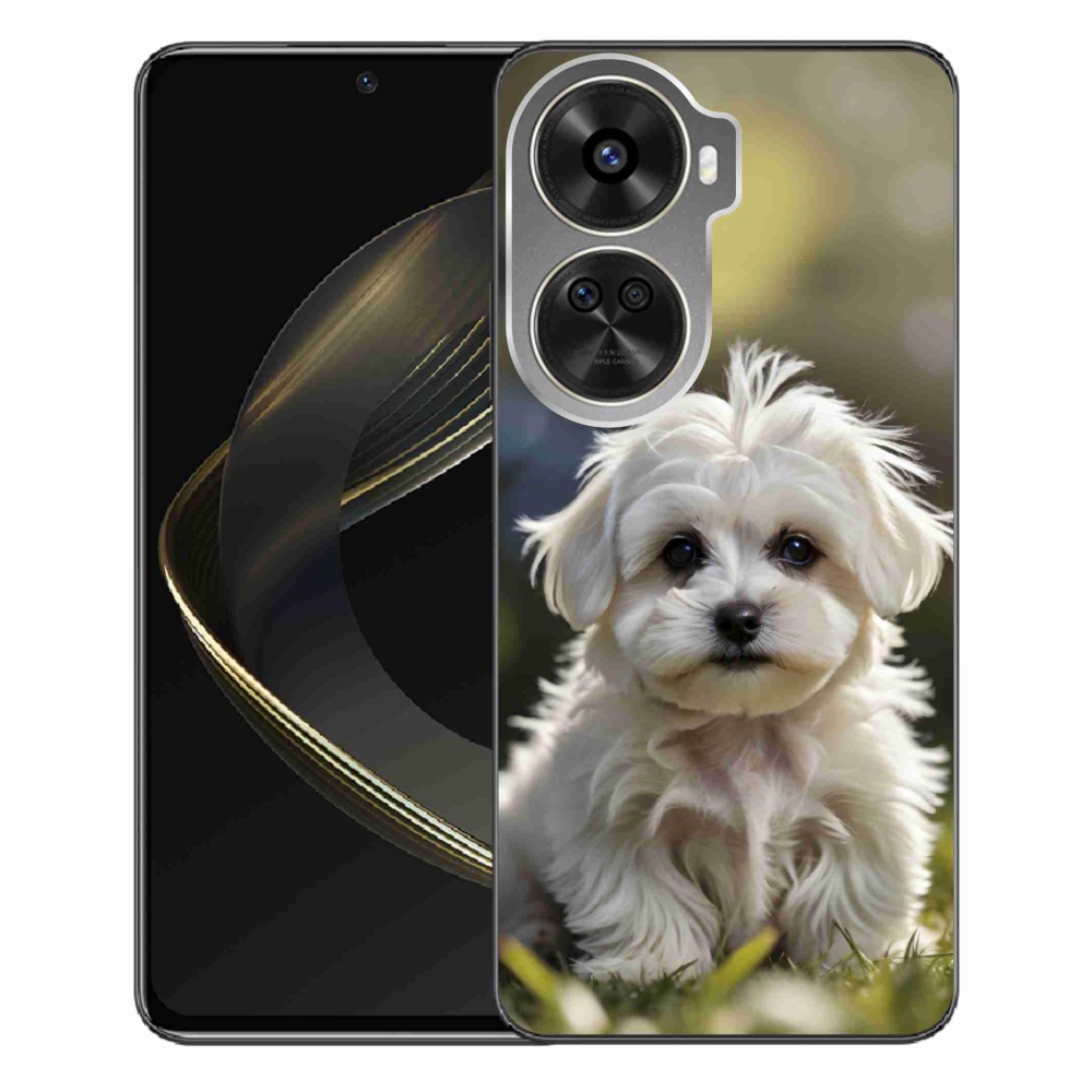 Gél borítás mmCase a Huawei Nova 12 SE-hez - aranyos máltai kutya