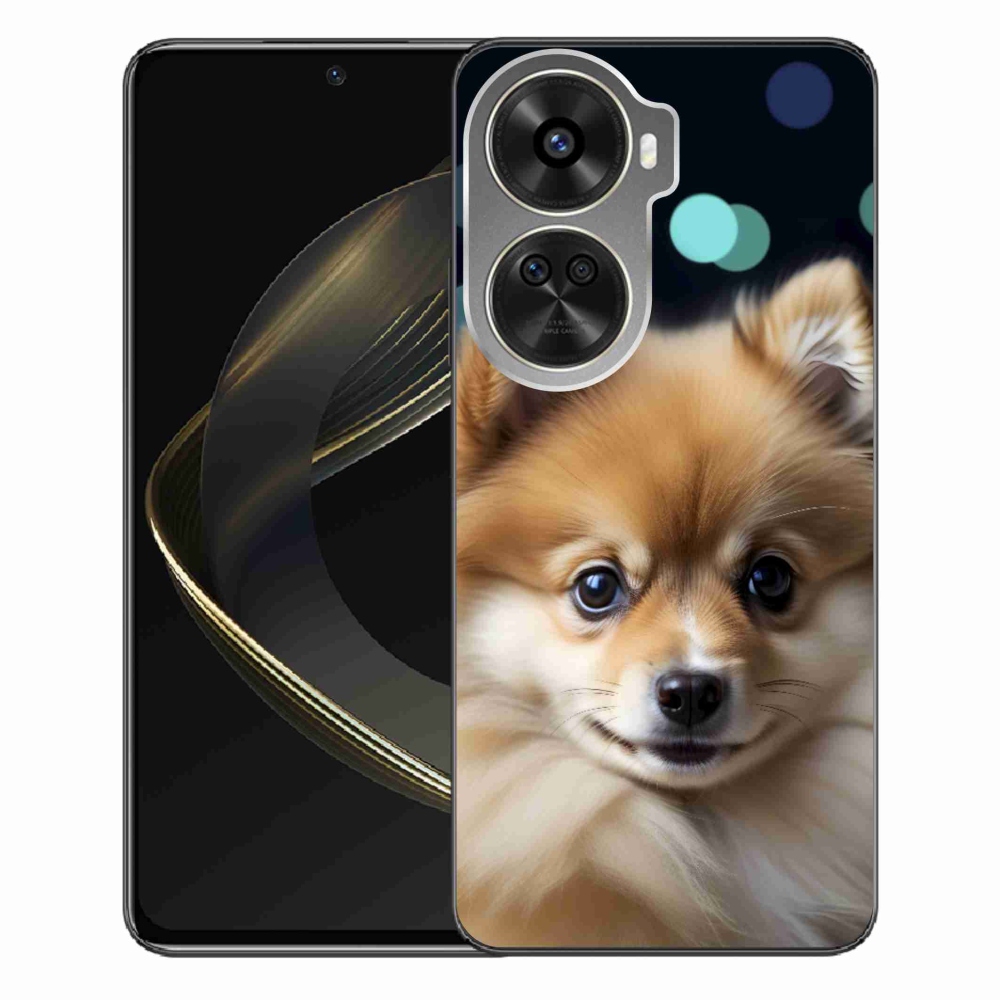 Gél borítás mmCase a Huawei Nova 12 SE-hez - aranyos pomerániai kutya
