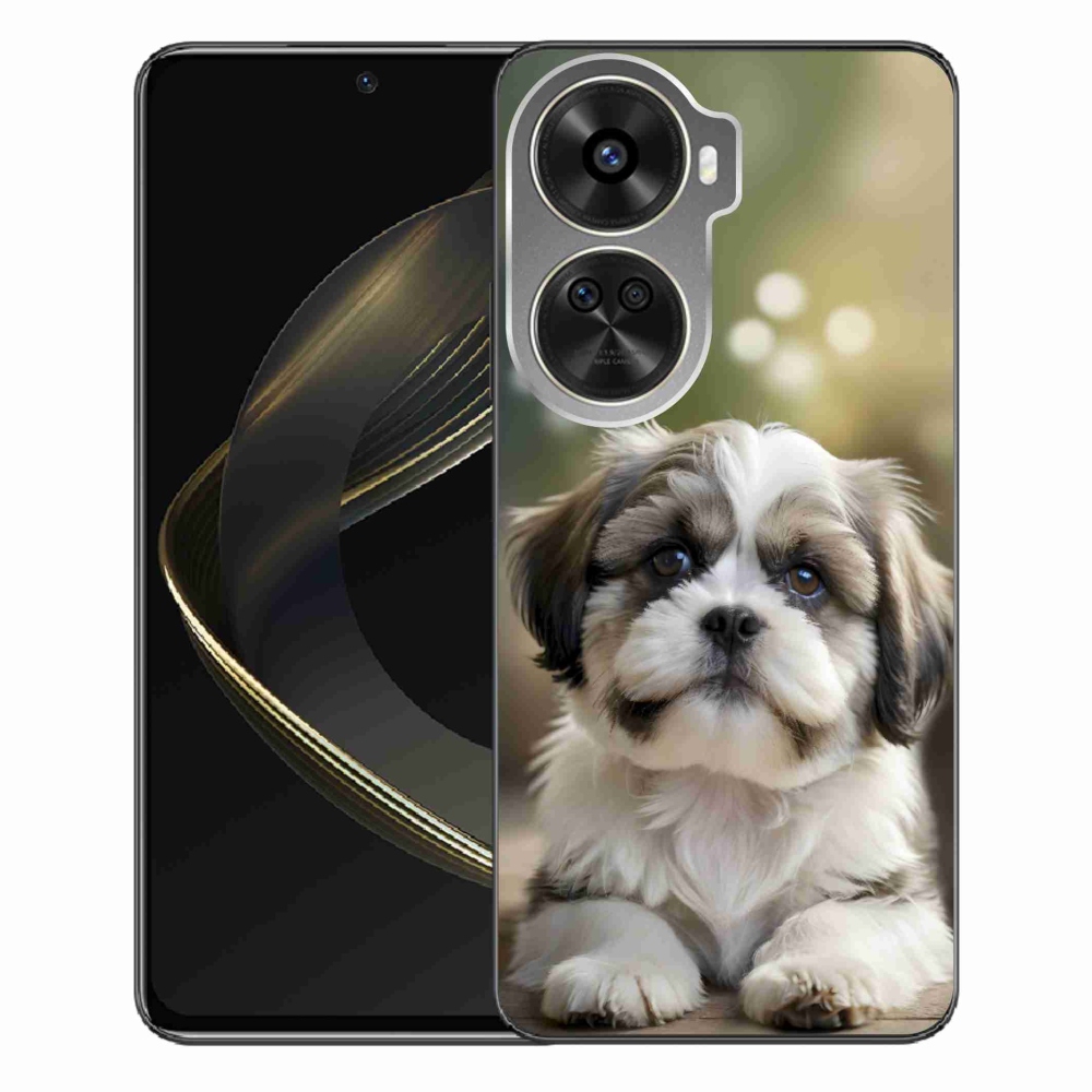 Gél borítás mmCase a Huawei Nova 12 SE-hez - aranyos shih-tzu