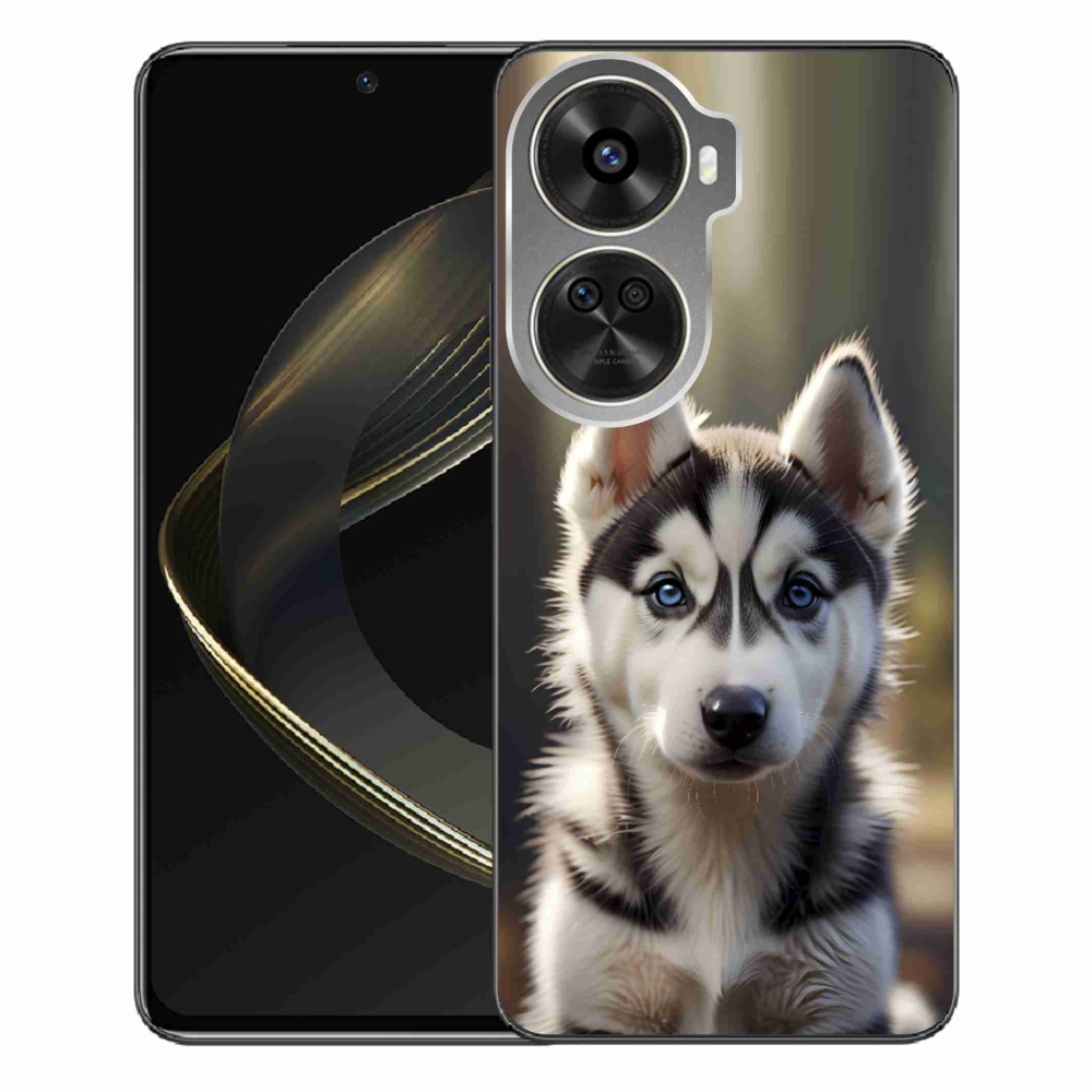 Gél borítás mmCase a Huawei Nova 12 SE-hez - aranyos szibériai husky