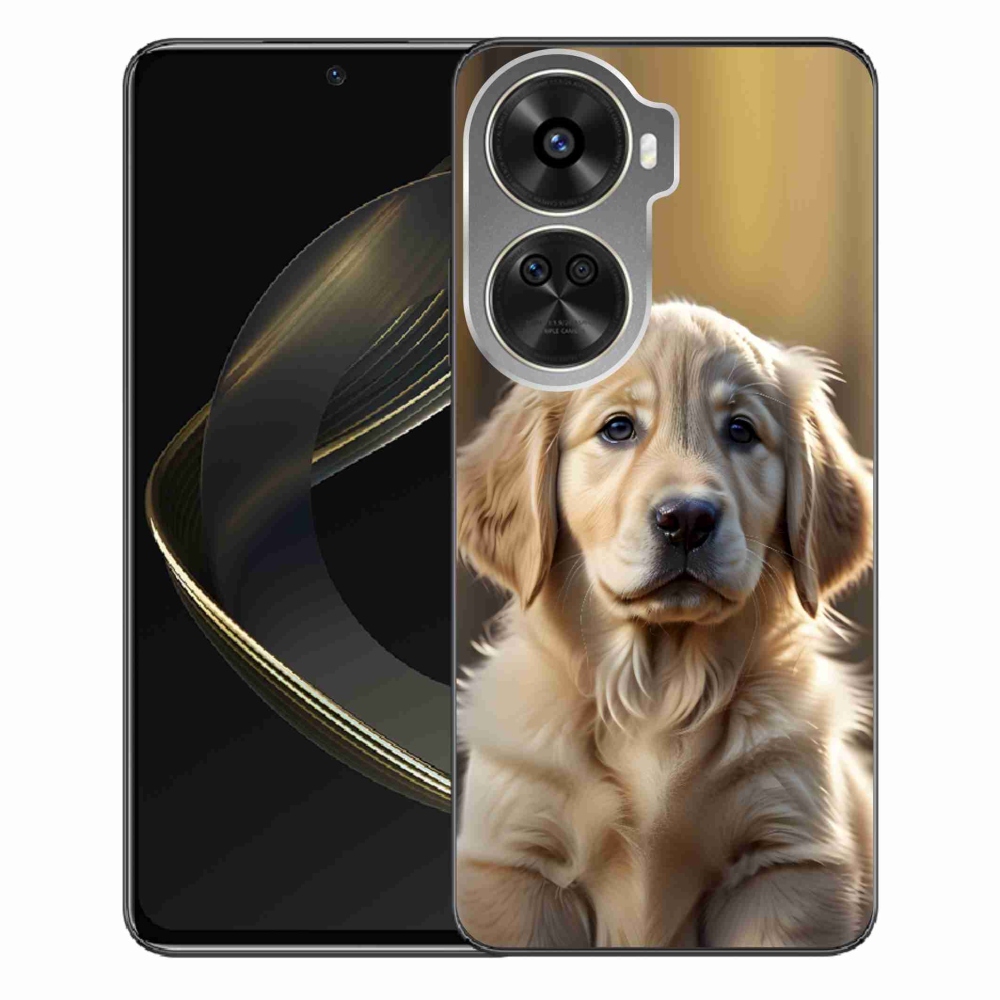 Gél borítás mmCase a Huawei Nova 12 SE számára - aranyos arany retriever