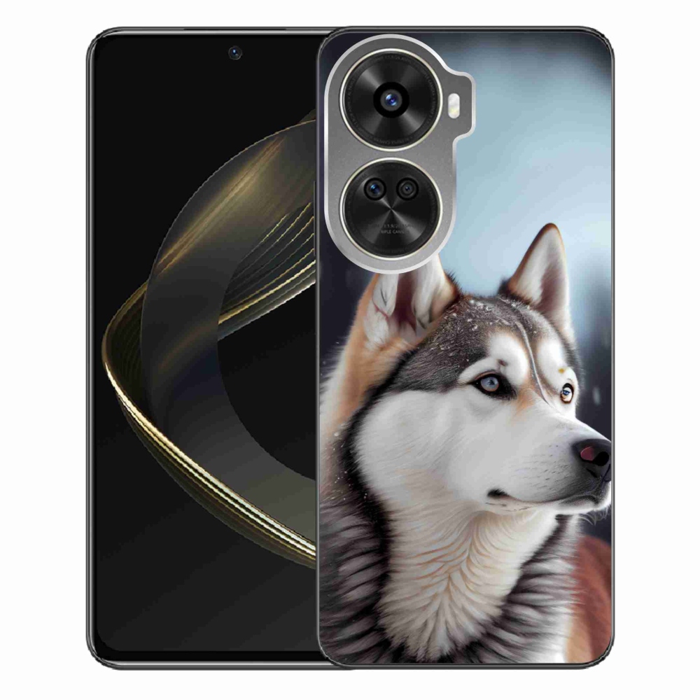 Gél borítás mmCase a Huawei Nova 12 SE-hez - Szibériai Husky