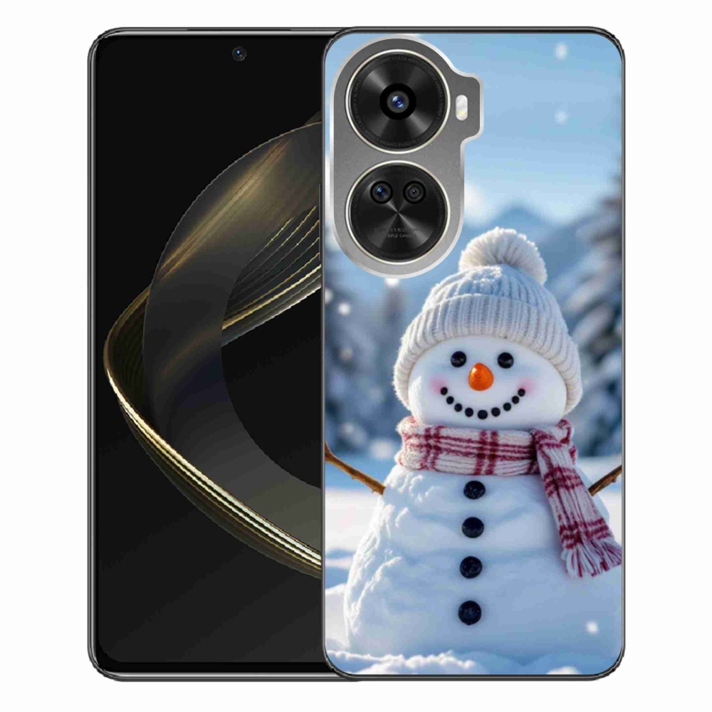 Gél borítás mmCase a Huawei Nova 12 SE-hez - hóember 3
