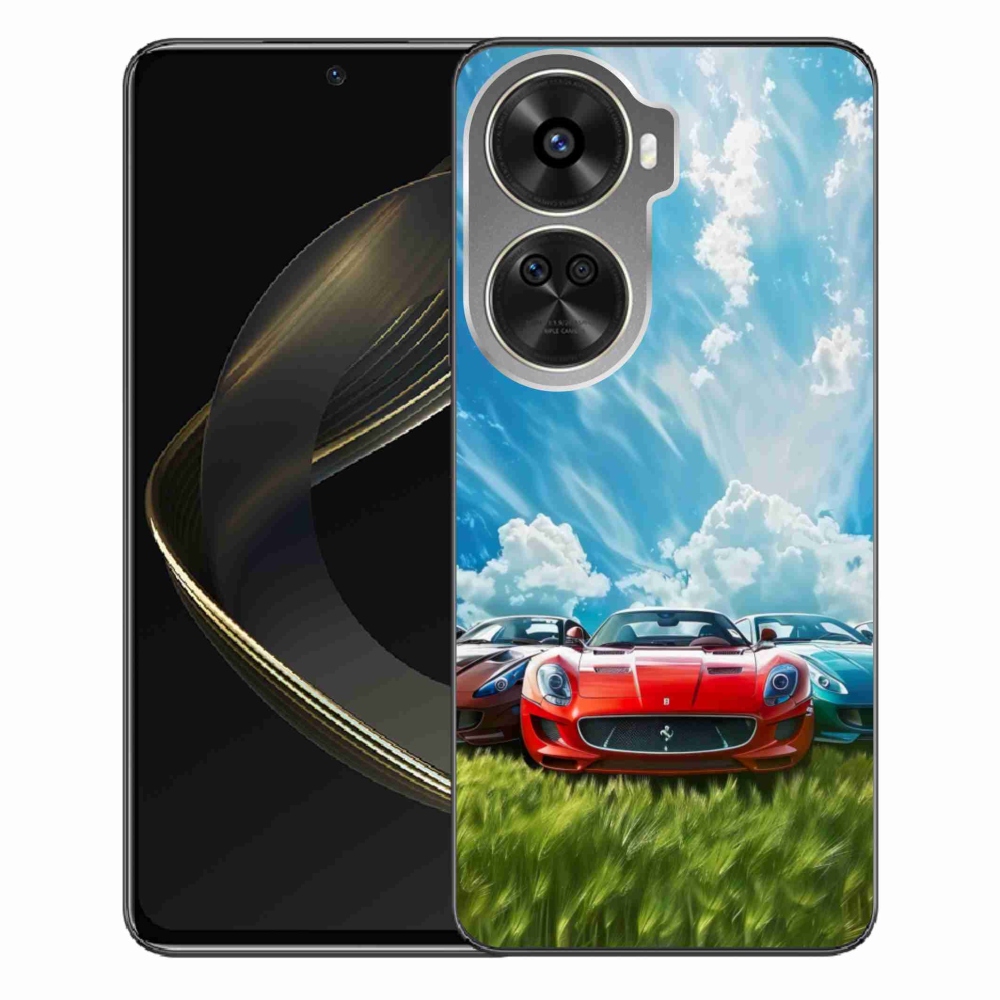 Gél borítás mmCase a Huawei Nova 12 SE-hez - sportkocsikhoz