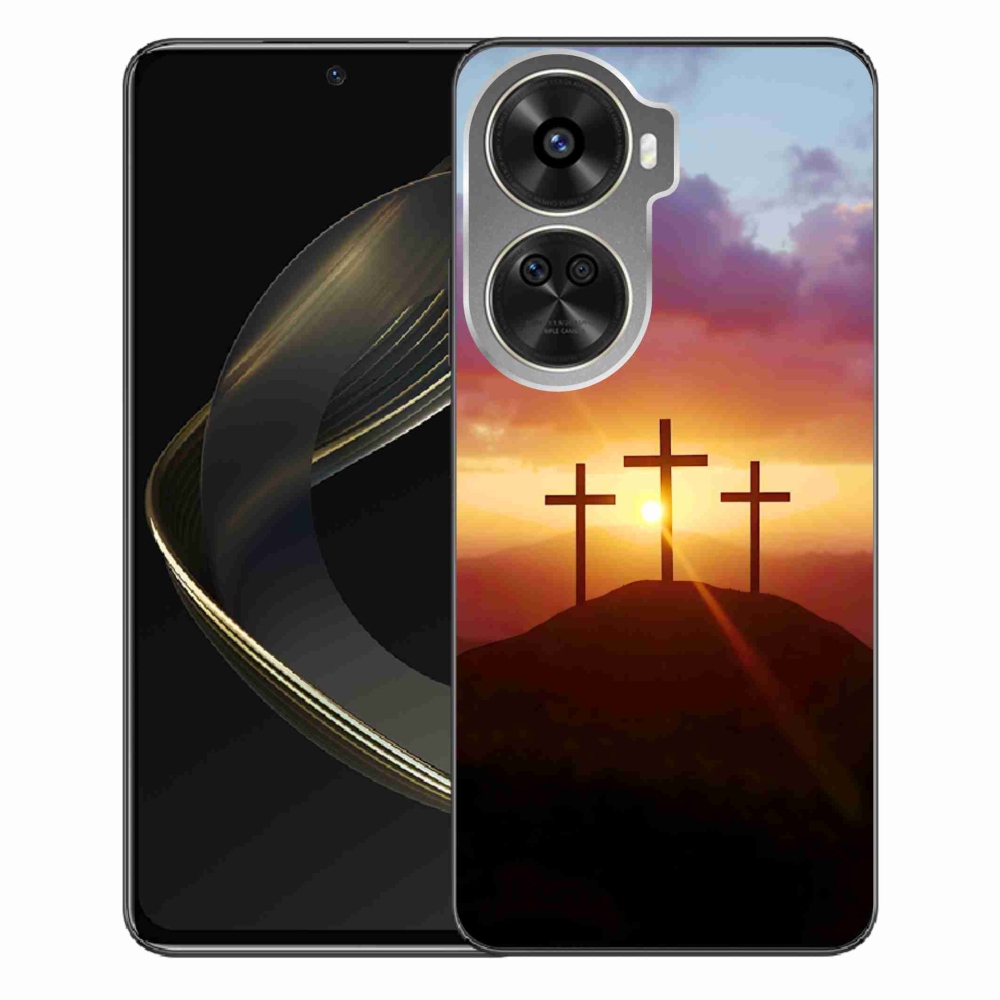 Gél borítás mmCase a Huawei Nova 12 SE-hez - három kereszt